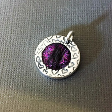 Ashes Circle Pendant - Handcrafted