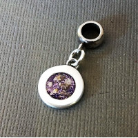 Ashes Dinky Bracelet Charm - Handcrafted