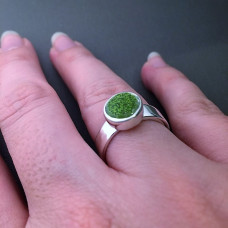 Ashes Ring - Circle Handcrafted